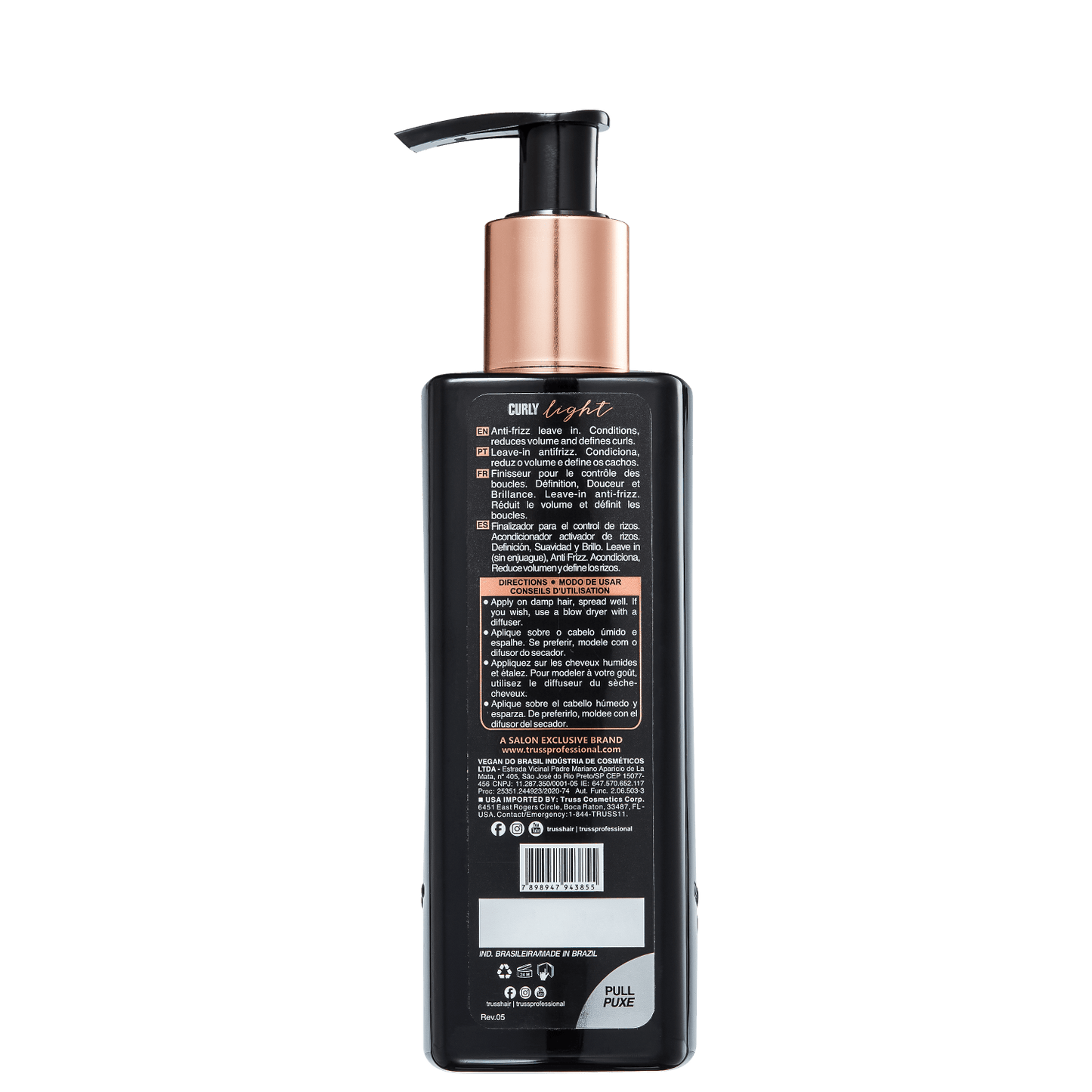 Curly Light - Ativador de Cachos 250ml