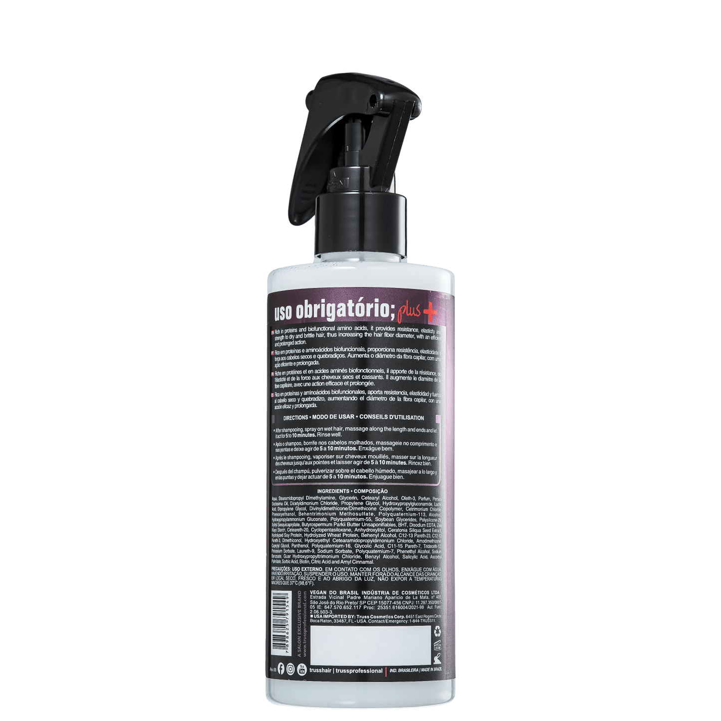 Reconstrutor USO OBRIGATÓRIO; Plus+ 260ml