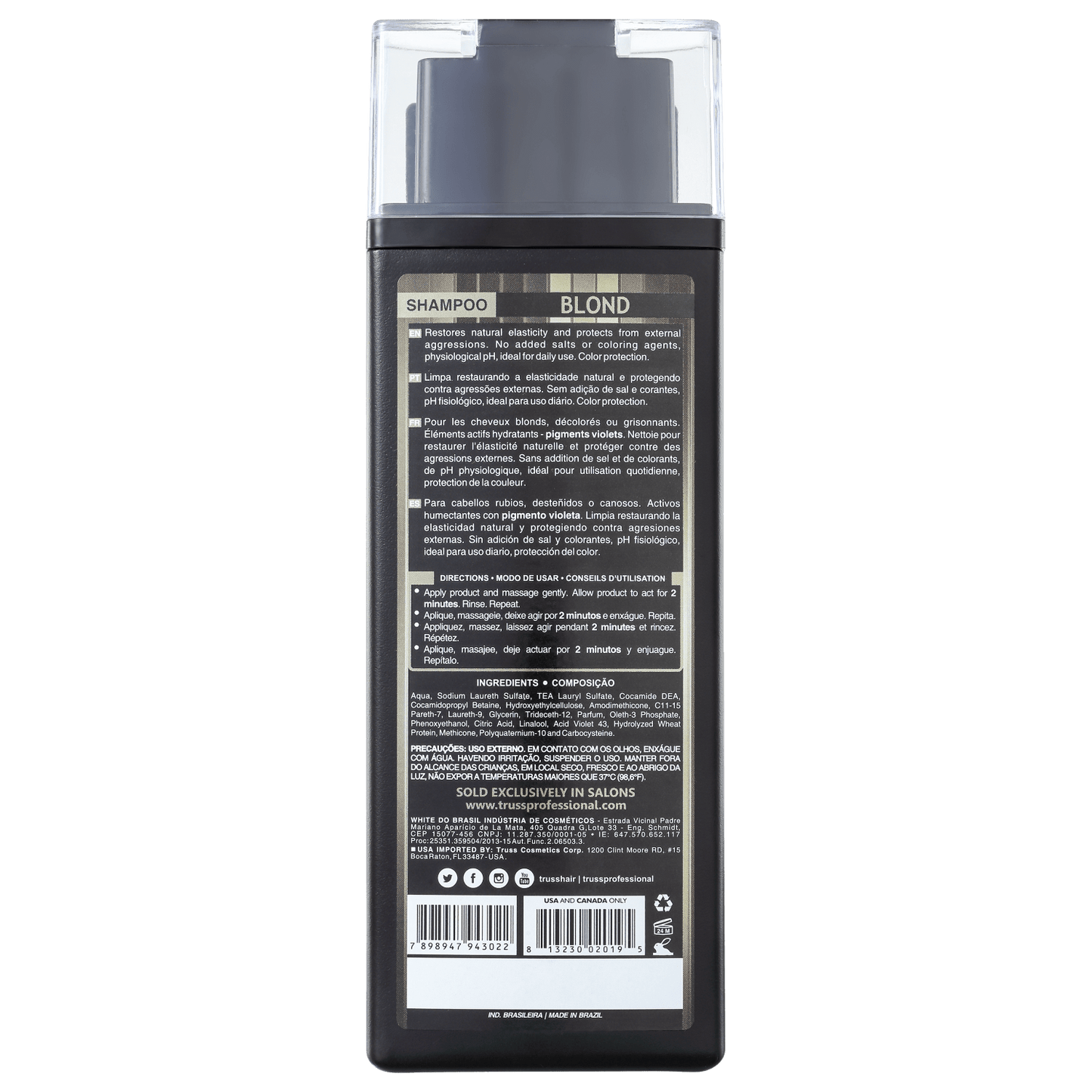 Blond - Shampoo Desamarelador 300ml