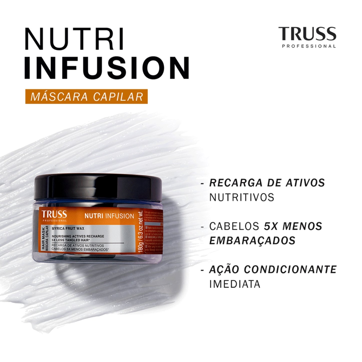 Nutri Infusion Máscara Capilar 180g