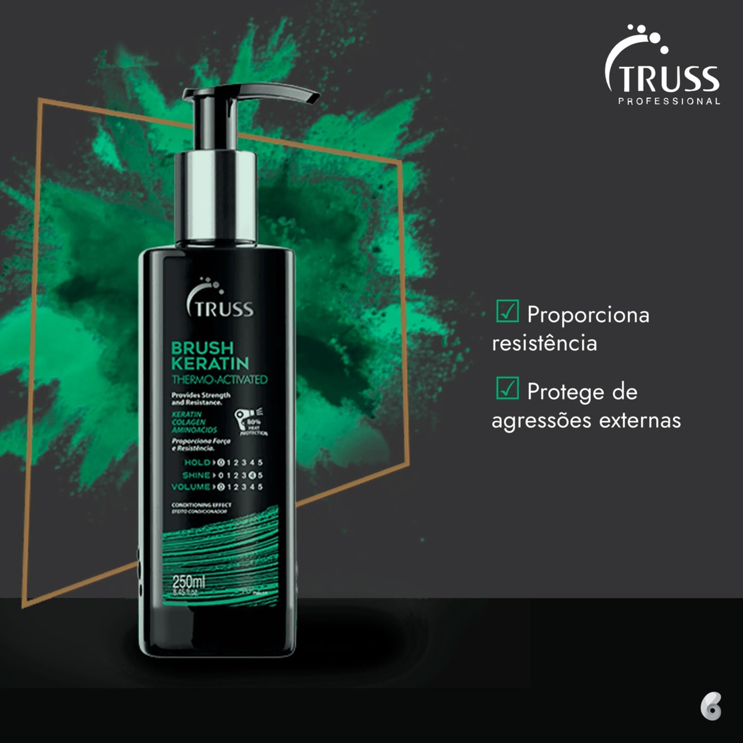 Truss Brush Keratin - Leave-in 250ml