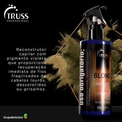 Reconstrutor Uso Obrigatório; Blond 260ml