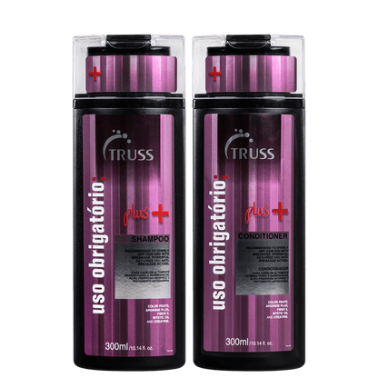 Combo Uso Obrigatório; Plus+: Shampoo 300ml + Condicionador 300ml