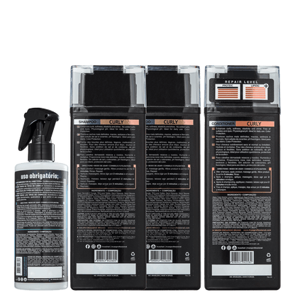 Kit TRUSS Curly Uso Obrigatório IV (4 Produtos)