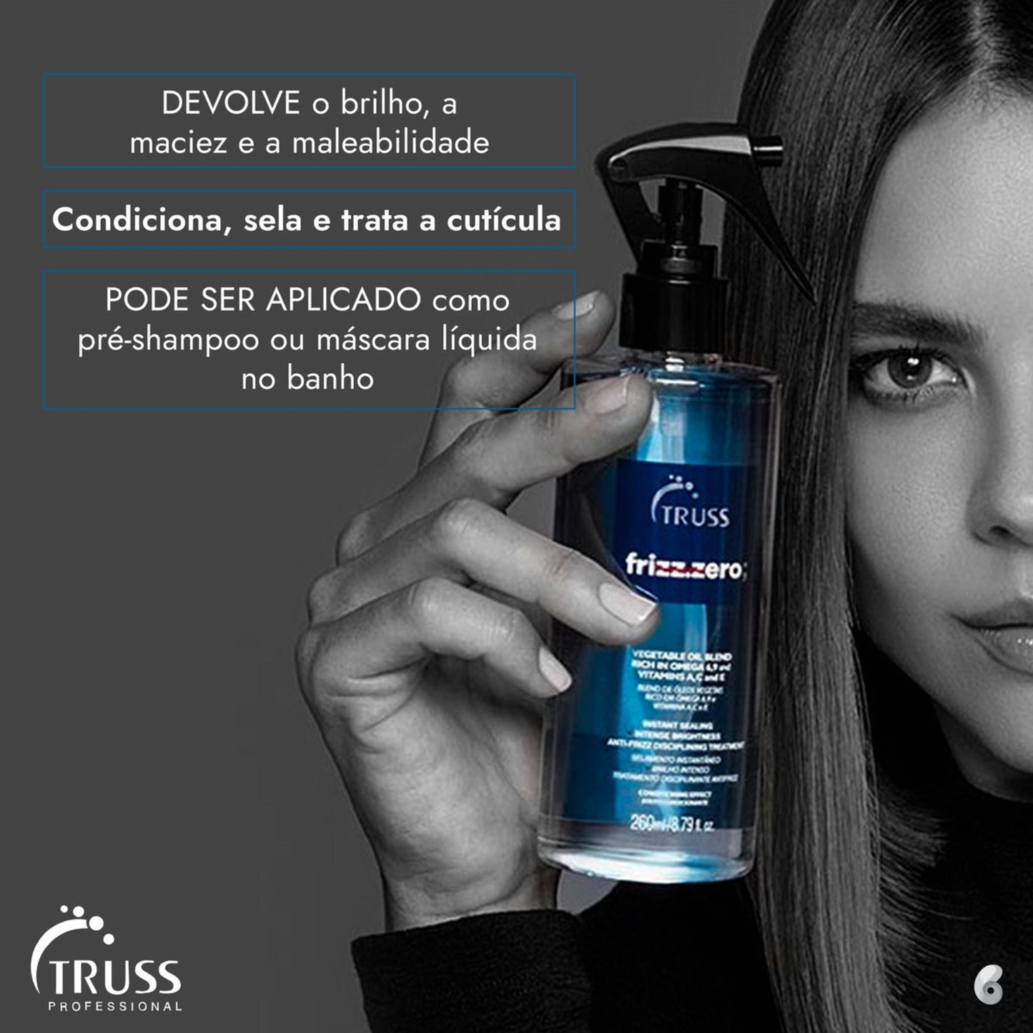 Máscara Líquida FRIZZ ZERO 260ml
