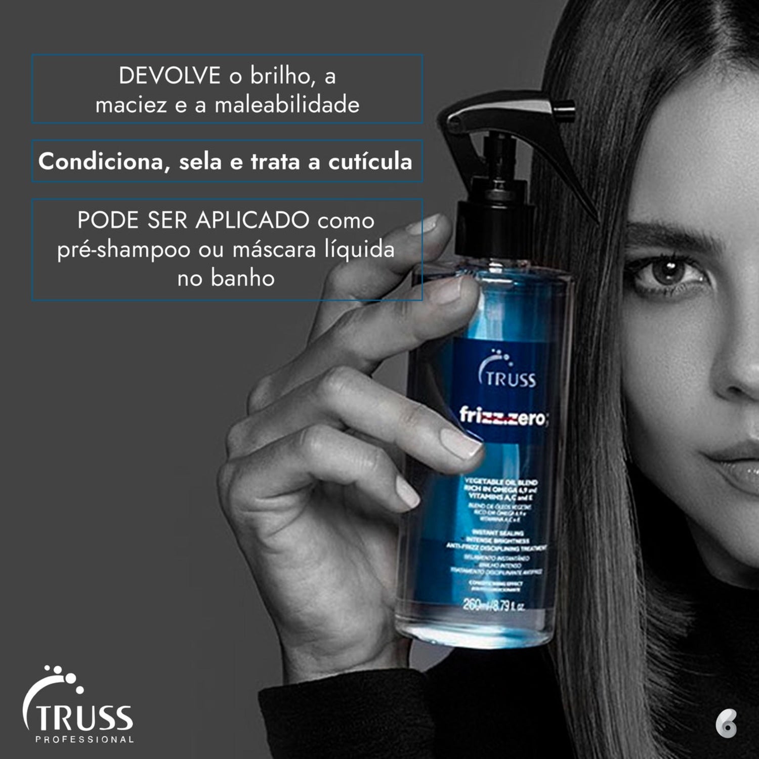 Máscara Líquida FRIZZ ZERO 260ml