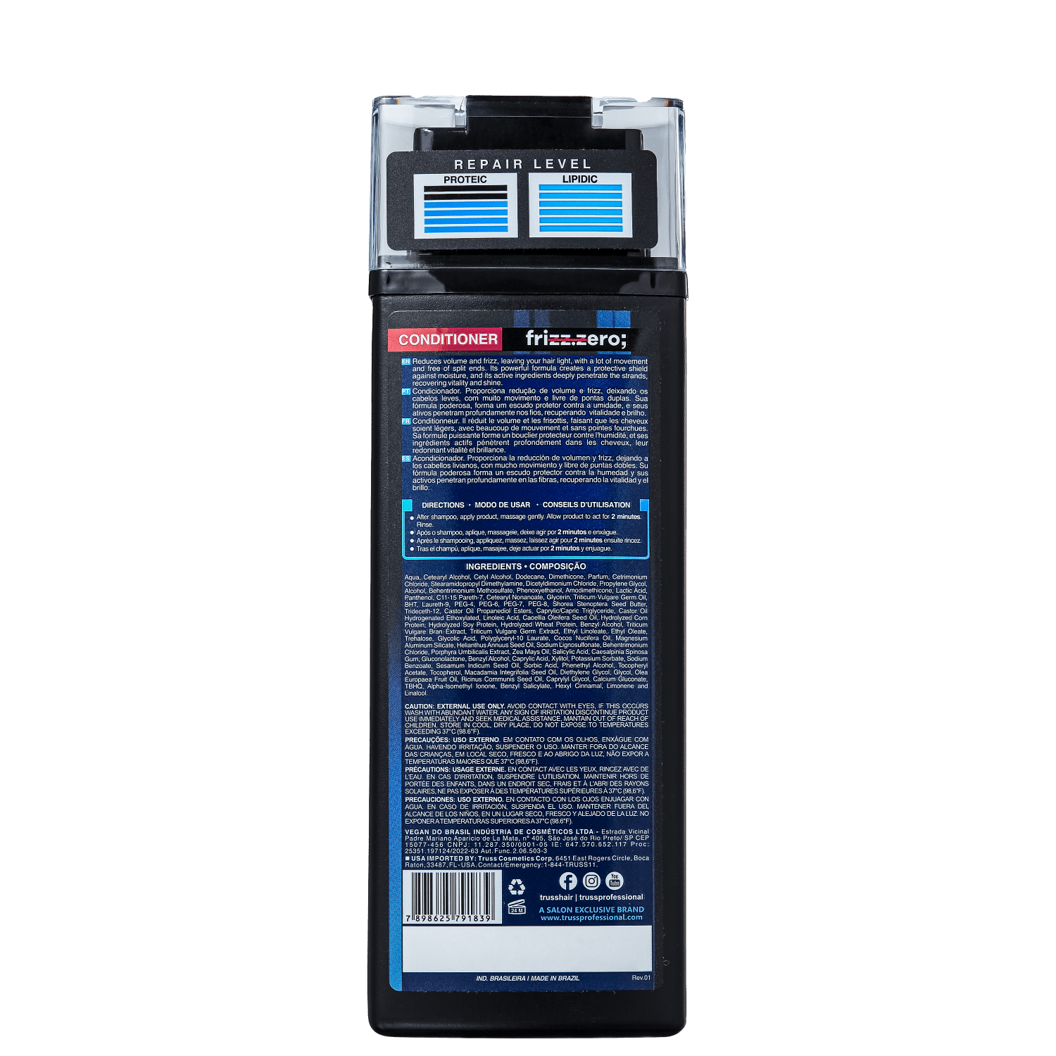 Condicionador Frizz Zero; 300ml