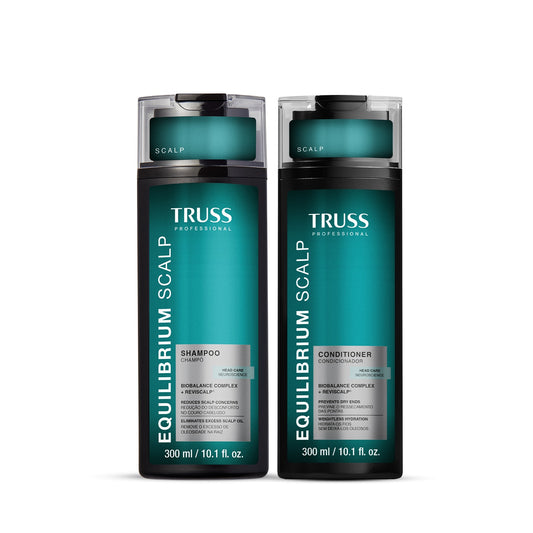 Combo Truss Equilibrium Scalp: Shampoo 300ml + Condicionador 300ml