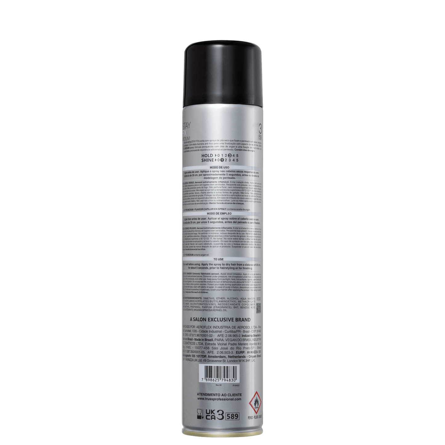 Stay Fix Medium - Spray Fixador 450ml