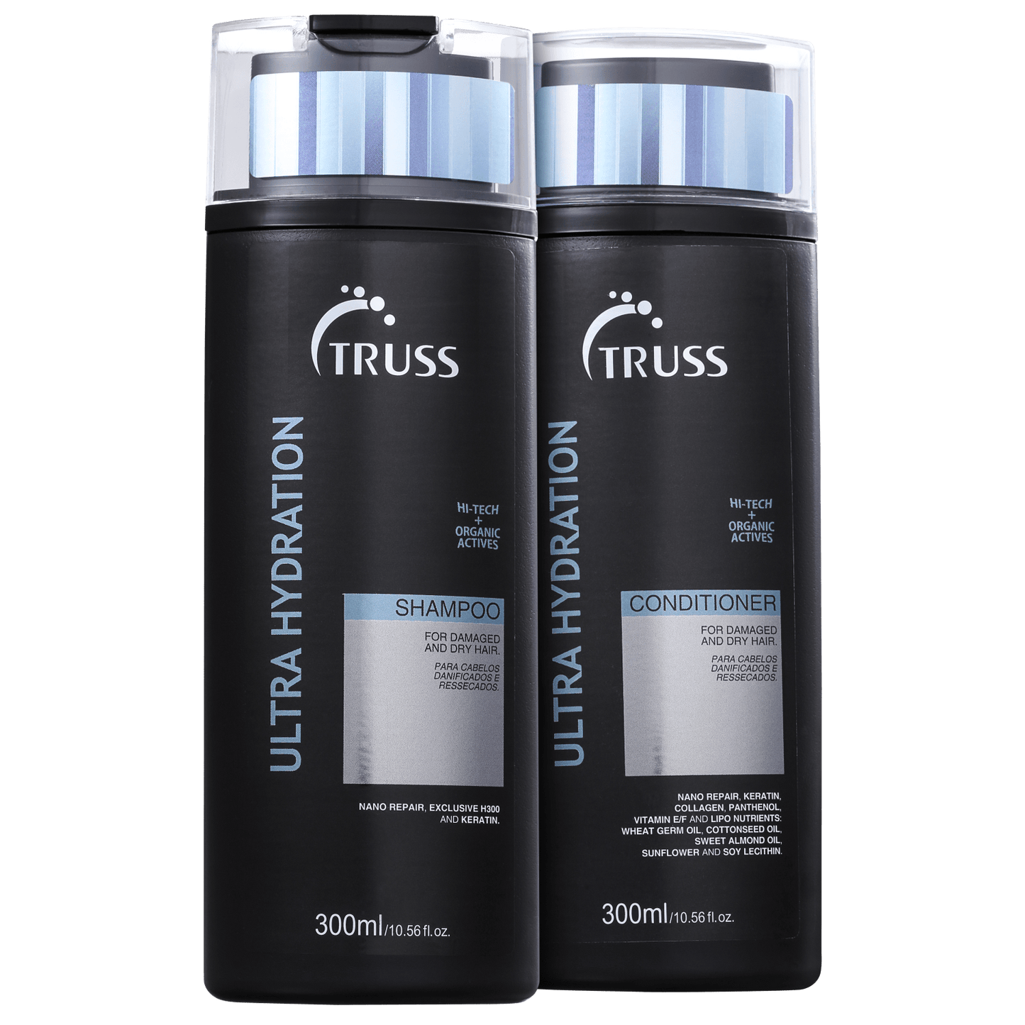 Combo Ultra Hydratation: Shampoo 300ml + Condicionador 300ml