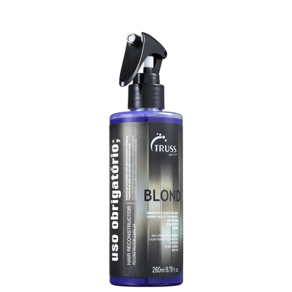 Reconstrutor Uso Obrigatório; Blond 260ml